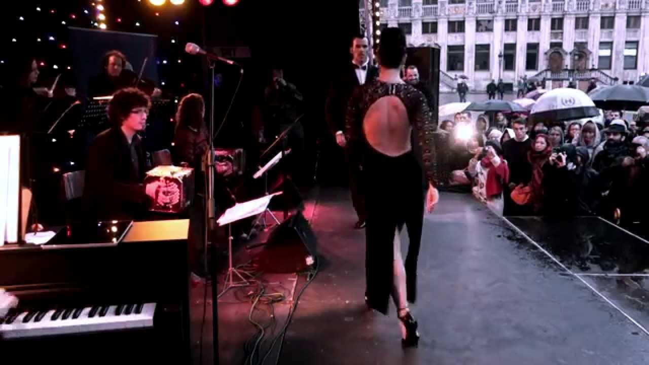 Tango: Valeria Maside y Anibal Lautaro/Orq. Silbando, 26/04/2015, Brussels Tango Festival NotM#3/5