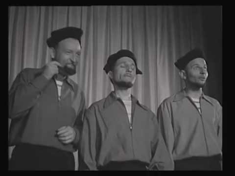 Les 4 Barbus chantent l'Ouverture du Barbier de Séville (1954)