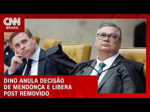Dino derruba decisão de Mendonça e libera postagem sobre Nossa Senhora | CNN AGORA