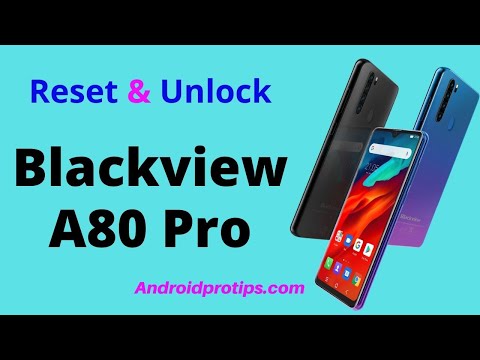 How to Reset & Unlock Blackview A80 Pro