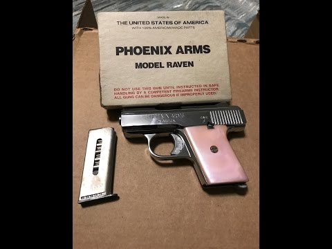Shooting/Review Phoenix Arms Raven 25