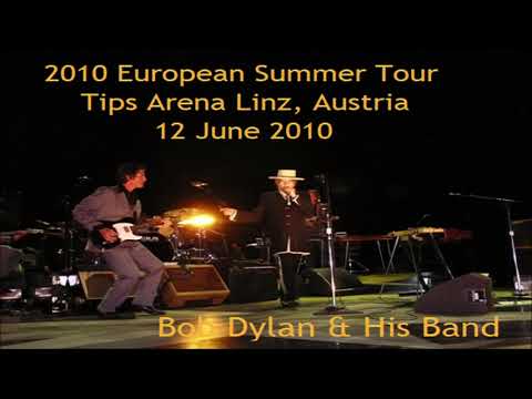 Bob Dylan 2010 European Summer Tour - Tips Arena LINZ Austria 12 June 2010