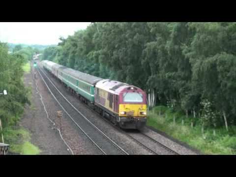 UK - Class 67 substitutes for Alycidon 18th June 2016