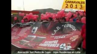 preview picture of video 'Fiestas Carnavalescas 2013 - Residentes en Lima - San Pedro de Cajas'