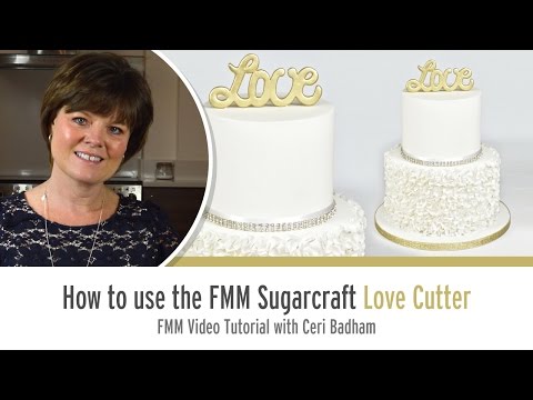 LOVE - Curved Words icing cutter set LOVE - Curved Words icing cutter set