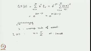 Week 2: Lecture 8: Waiting time distributions; Gaussian approximation to Poisson distribution