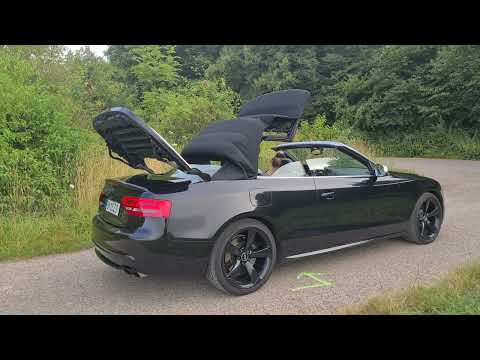 Audi S5 3.0TFSI V6 cabrio roof up