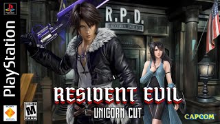 Resident Evil: Unicorn Cut – RE2 [PS1] Mod | Squall Leonhart Gameplay