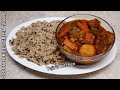 Jinsi ya Kupika Mseto wa Choroko /Wali wa Pojo /Coconut Rice with Green Grams & Meat Stew /Wali Nazi