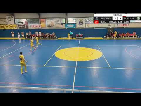 GDCP Livramento 𝟰-𝟲 CS São João (Seniores, 2ª Fase CN II Divisão FPF)