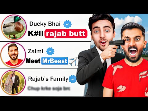 Big Youtubers Gave me Crazy Dares! 😭😱  ft. @DuckyBhai