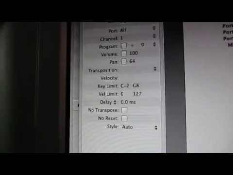 Logic Pro 9 automation of hardware synth sysex parameter