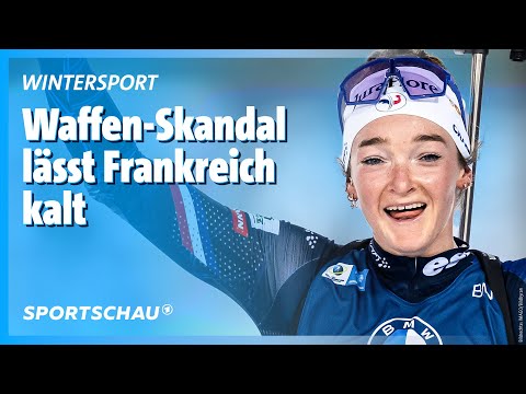 Biathlon: Französinnen beim Auftakt der Saison unschlagbar | Sportschau