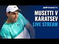 Lorenzo Musetti vs Aslan Karatsev live stream | 2021 Rolex Monte Carlo Masters