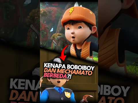 Why are Boboiboy and Mechamato different? 🤔 #boboiboy #fyp #shorts #youtubeshorts #mechamato