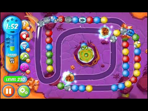 Marble Woka Woka Level 230 - NO BOOSTERS 🐢 | SKILLGAMING ✔️