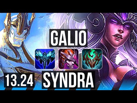 GALIO vs SYNDRA (MID) | 6/2/15, Rank 8 Galio | NA Challenger | 13.24