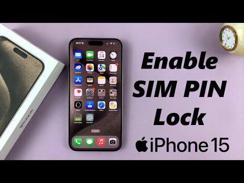 How To Enable SIM PIN Lock On iPhone 15 & iPhone 15 Pro