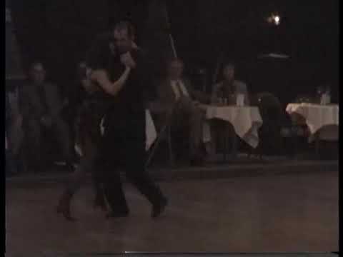  Omar Vega  and  Michelle Badion  are  dancing  to  a  milonga  in  1998