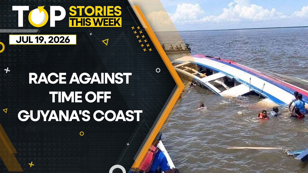 Guyana Ferry Capsizes With 116 Aboard, 53 Rescued as Search Continues | WION Top Stories