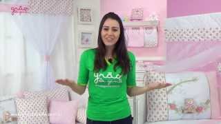 Quarto para Bebê Sem Cama Babá Primavera Baby Rosa | Ref: 47819