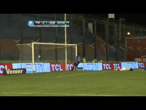 Un gol que dolió. Tigre 0 Newell's 1. Torneo inicial 2013. Fecha 16. Fútbol Para Todos.