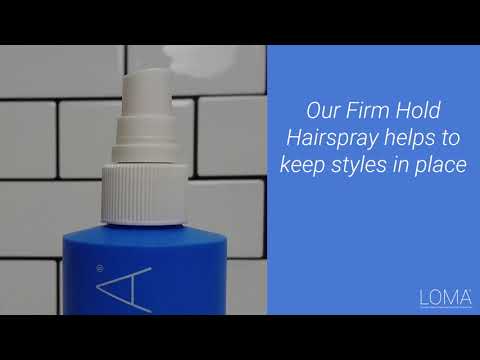 Firm Hold Hairspray: Loma Product Knowledge