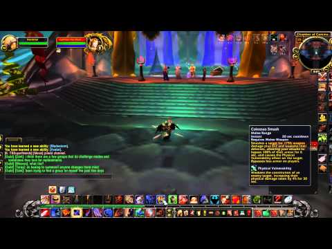 black temple eighth boss illidari council fury warrior solo