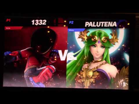 FireThePyro (Mii Brawler) vs. Cyan (Palutena) - Losers Top 12 - Orbitar 89