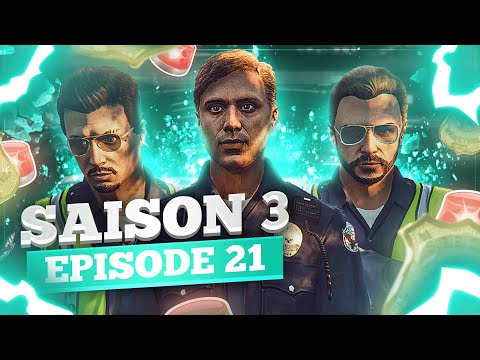 🚨 PATROUILLE MASTERCLASS DU TRIO LSPD 🤣 SANTANA FINIT EN PRISON ⛓️ #21