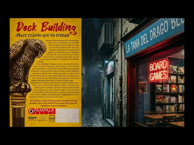 Vídeo relacionado con Deck Building: Un thriller macabro y lleno de intriga sobre el terrible misterio oculto tras la oscura leyenda de un juego de mesa maldito del siglo XVII