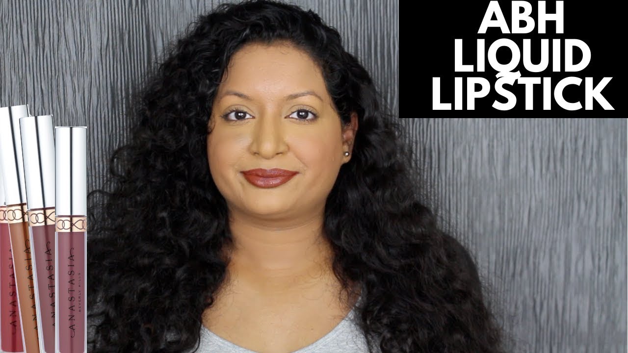 Anastasia Beverly Hills Liquid Lipstick Swatches