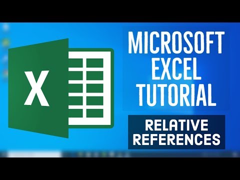 Microsoft Excel Tutorial Relative References in Excel