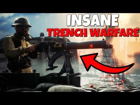 Insane TRENCH DEFENSE in NEW World War I Shooter! - Beyond the Wire