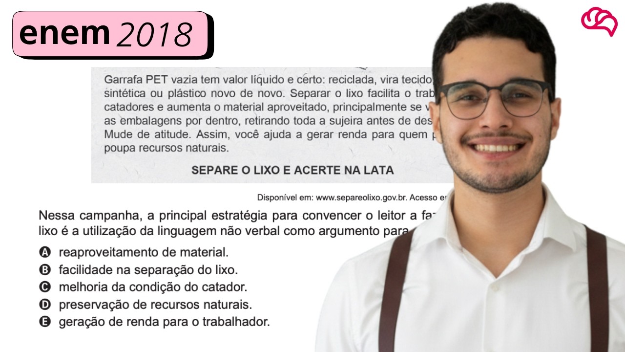 Resolução em Vídeo — Questão 28 ENEM 2018