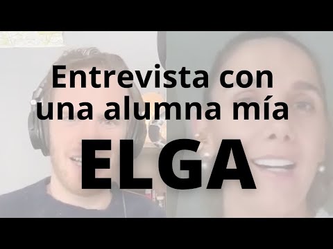 Entrevista con mi estudiante Elga de Colombia (en puro inglés) | Profe Kyle