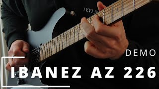Video thumbnail for Ibanez AZ 226 Premium review and demo by Jordan Brewer