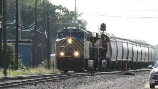 CN 2767 East with AWFUL horn - Conneaut, OH - 8/20/26
