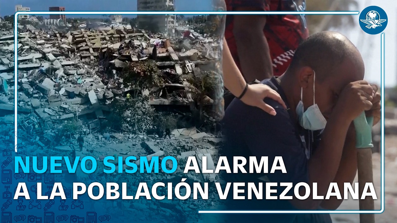 Nuevo sismo en Venezuela alarma a la población; van más de 400 réplicas