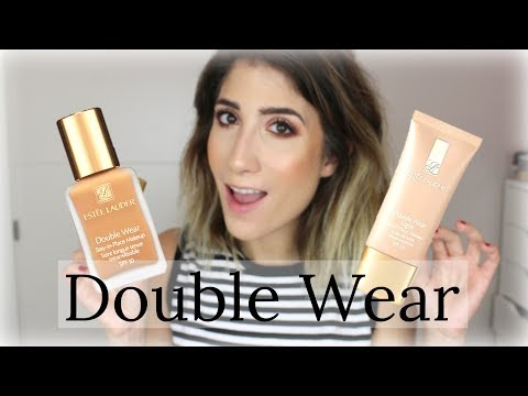 DOUBLE WEAR normal Vs. light | ¿Cuál es MEJOR? | ¿Merecen la pena?