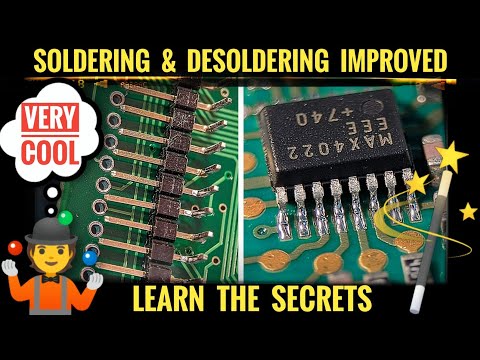 Soldering & Desoldering Made Easier / Great Easy Trick