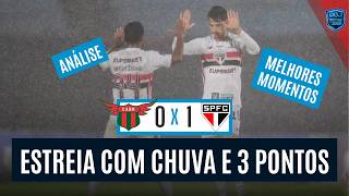 TRICOLOR ESTREIA COM VITÓRIA NA SUL-AMERICANA! BOSTON RIVER 0X1 SÃO PAULO