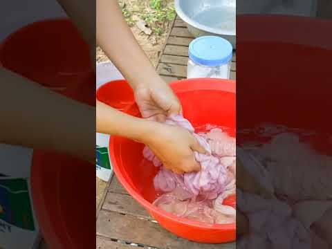 Cook Pig intestine Delicious #shorts