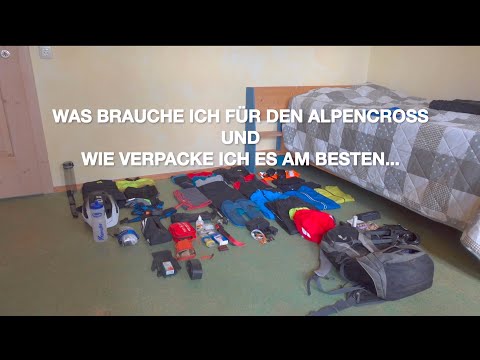Alpencross Gepäck / Packliste - was brauche ich, wie verpacke ich es..
