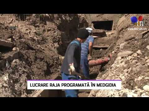 Lucrare RAJA programată în Medgidia - Litoral TV