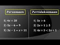 Persamaan Dan Pertidaksamaan Linear Satu Variabel