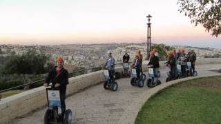 preview picture of video 'Segway Tours In Jerusalem - Great overview of the Old City'