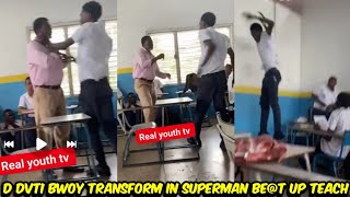 BREAKING VID30 I CAN'T BELIEVE WAT THIS WIKID SK00L BW0Y D0 T0 D P00R TEACHA AT HYDEL HIGH IN 🇯🇲