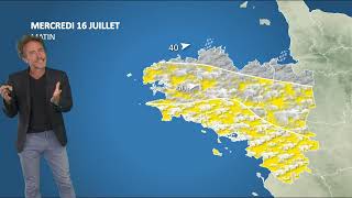 Illustration de l'actualité La météo de votre mercredi 16 juillet 2025