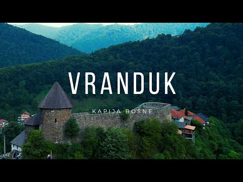 Stari Grad - Tvrđava Vranduk ( Vranduk Fortress ) , Dron , Drone , Bosnia And Herzegovina 4K